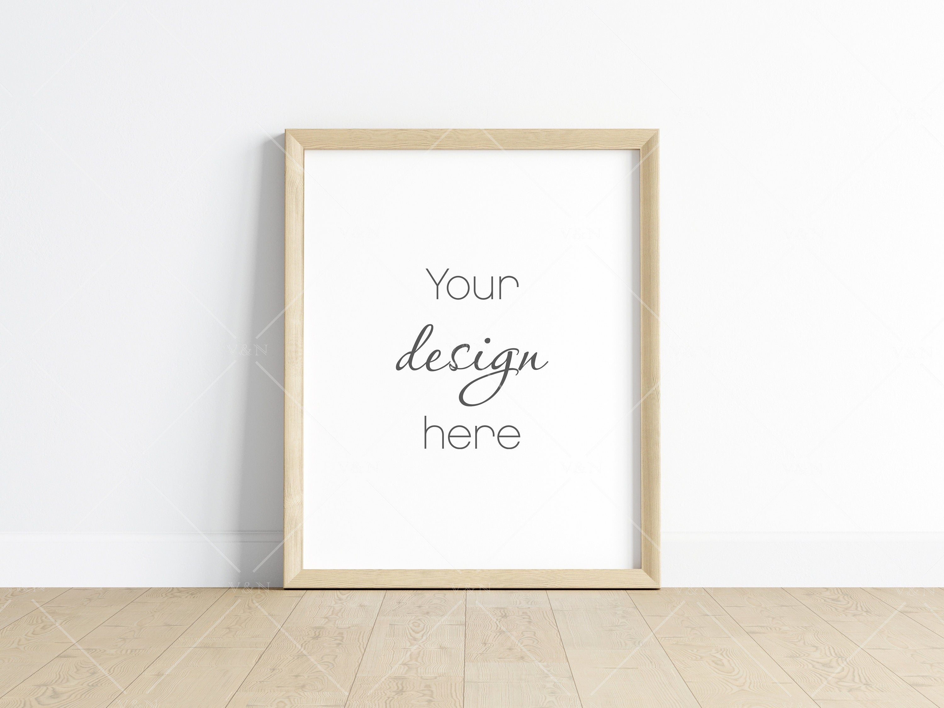 Frame Mockup 5x4 ratio, Poster Mockup, Minimalist Mockup, JPG PNG PSD ...