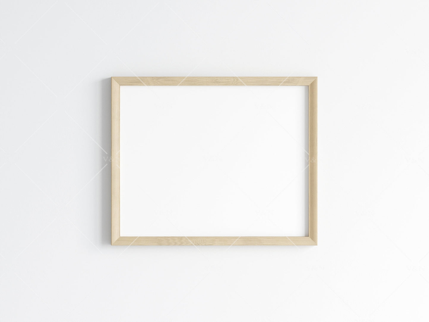 Horizontal Frame Mockup 5x4 ratio, Poster Mockup, Minimalist Mockup, JPG PNG PSD