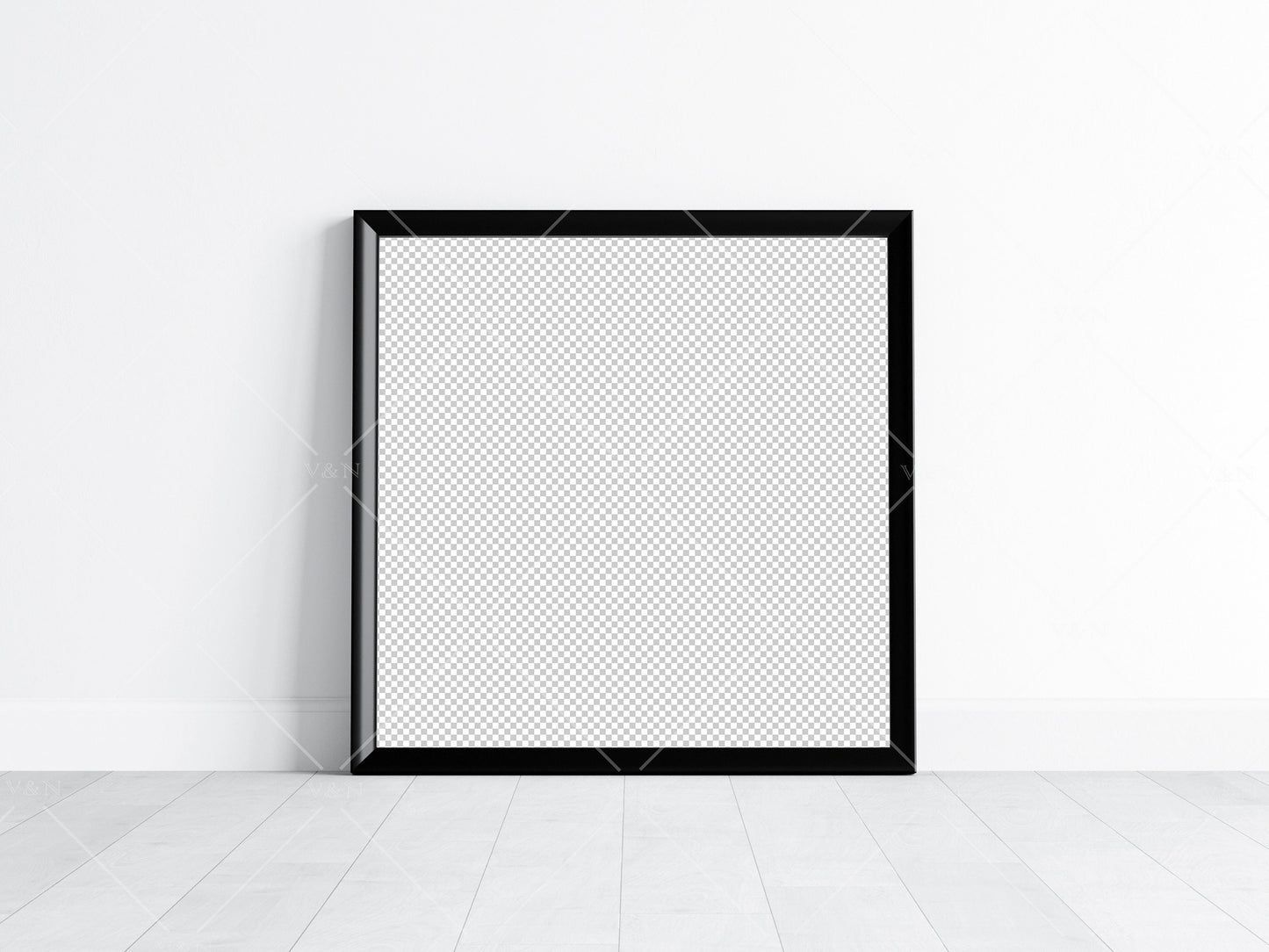 Square Frame Mockup, Poster Mockup, Square Frame Mockup, Frame Mockup for Print, JPG PNG PSD