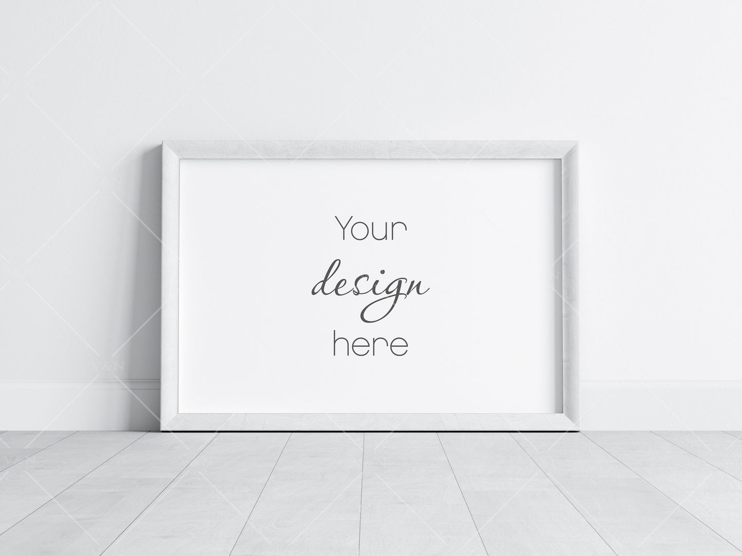 Horizontal Frame Mockup 3x2 ratio, Poster Mockup, Minimalist Mockup, JPG PNG PSD