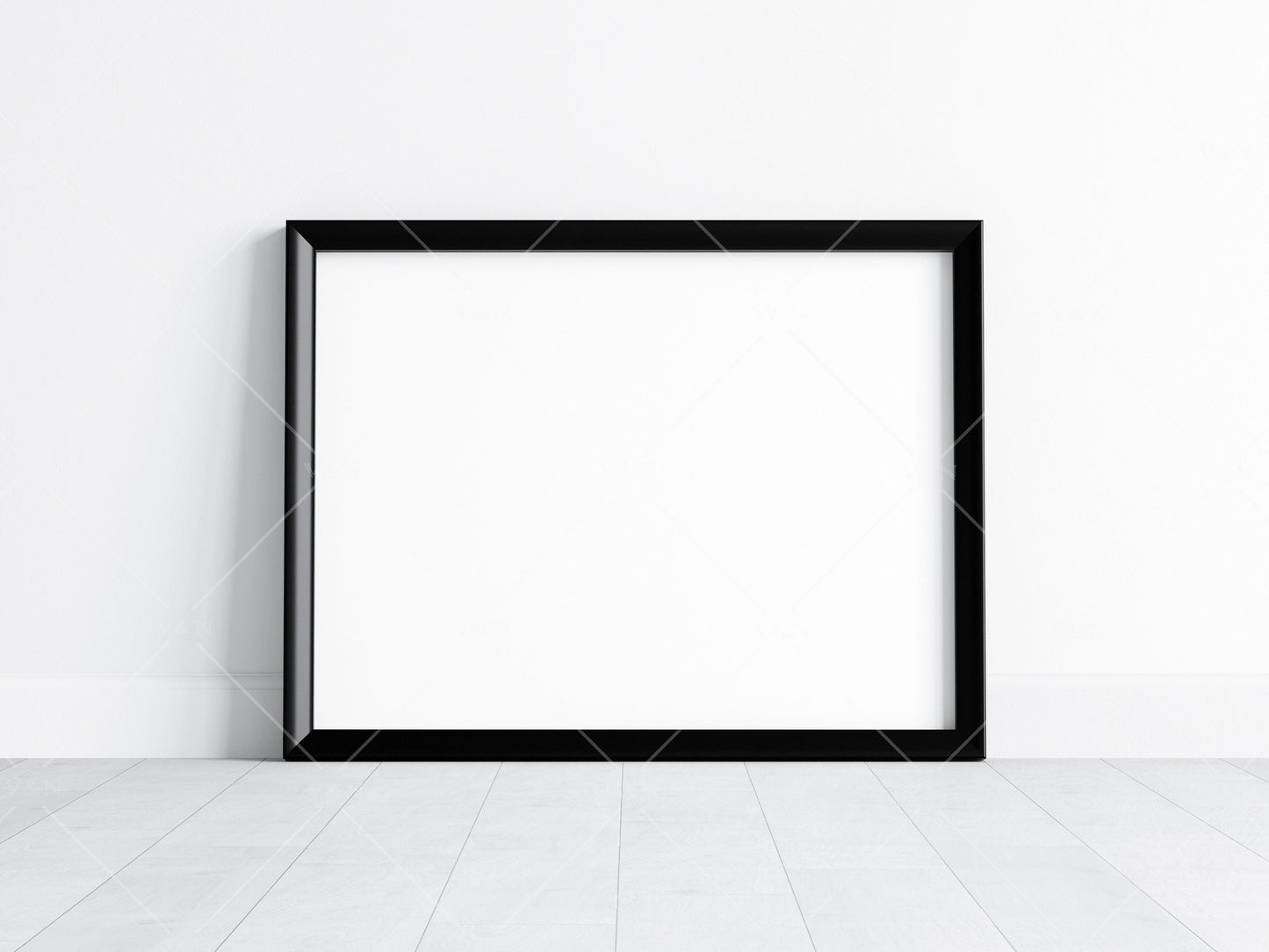 Horizontal Frame Mockup 4x3 ratio, Poster Mockup, Minimalist Mockup, JPG PNG PSD