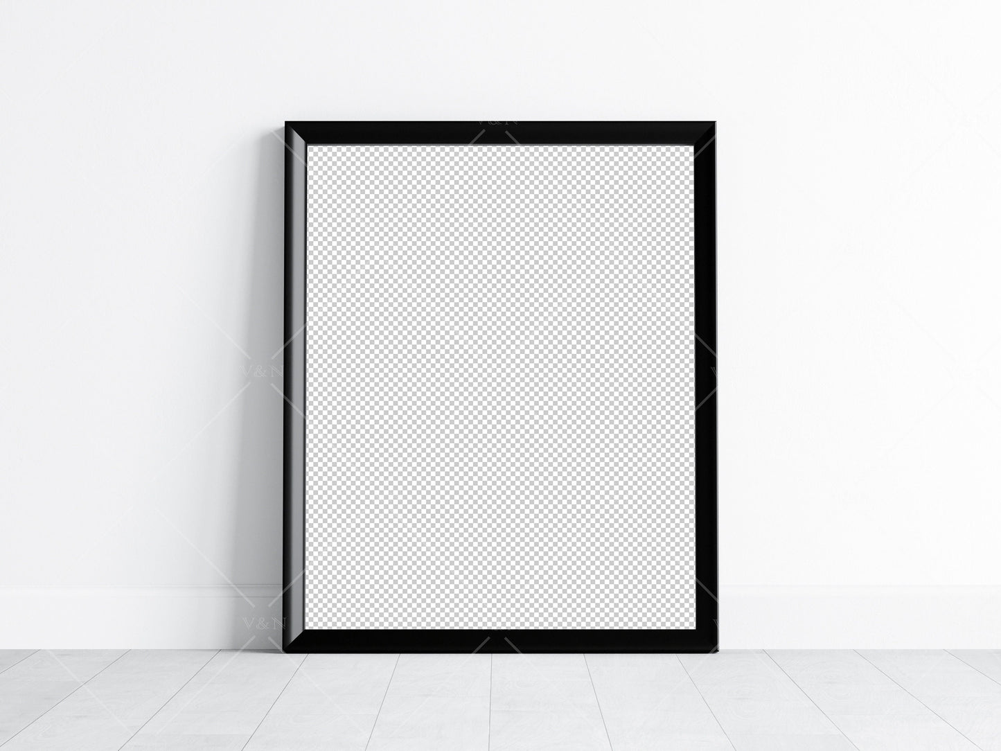 Black Frame Mockup 5x4 ratio, Poster Mockup, Minimalist Mockup, JPG PNG PSD