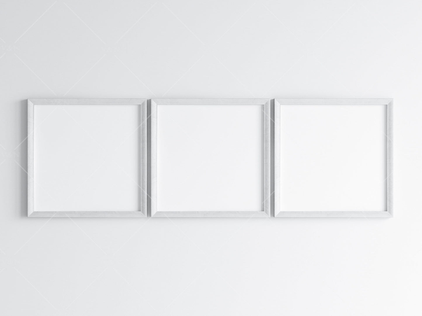 White Square Frame Mockup, Poster Mockup, Minimalist Mockup, JPG PNG PSD