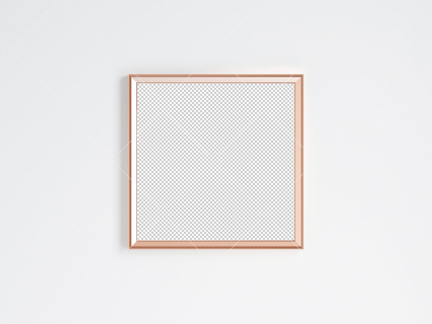 Gold Square Frame Mockup, Poster Mockup, Minimalist Mockup, JPG PNG PSD