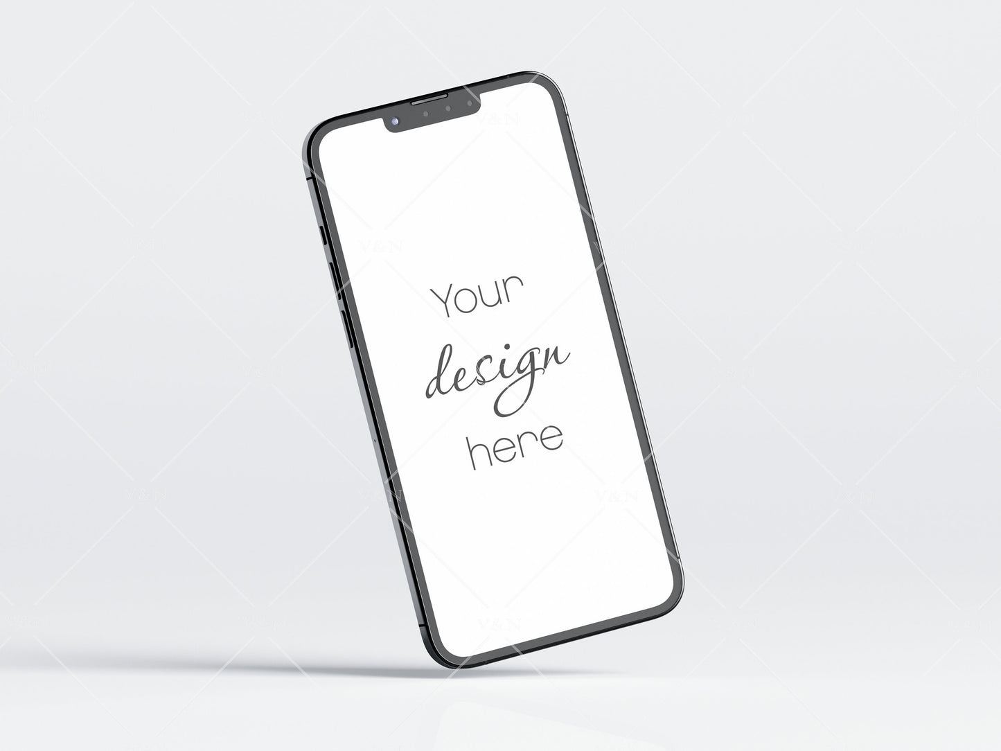 Phone Mockup, JPG PNG PSD, Minimalist Device Mockup, Phone Template