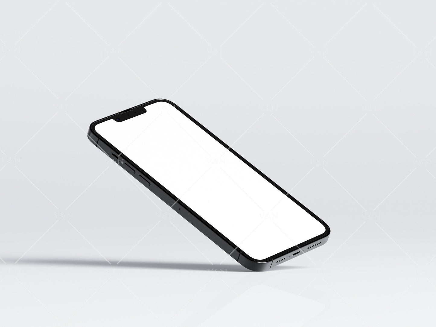 Phone Mockup, JPG PNG PSD, Minimalist Device Mockup, Phone Template