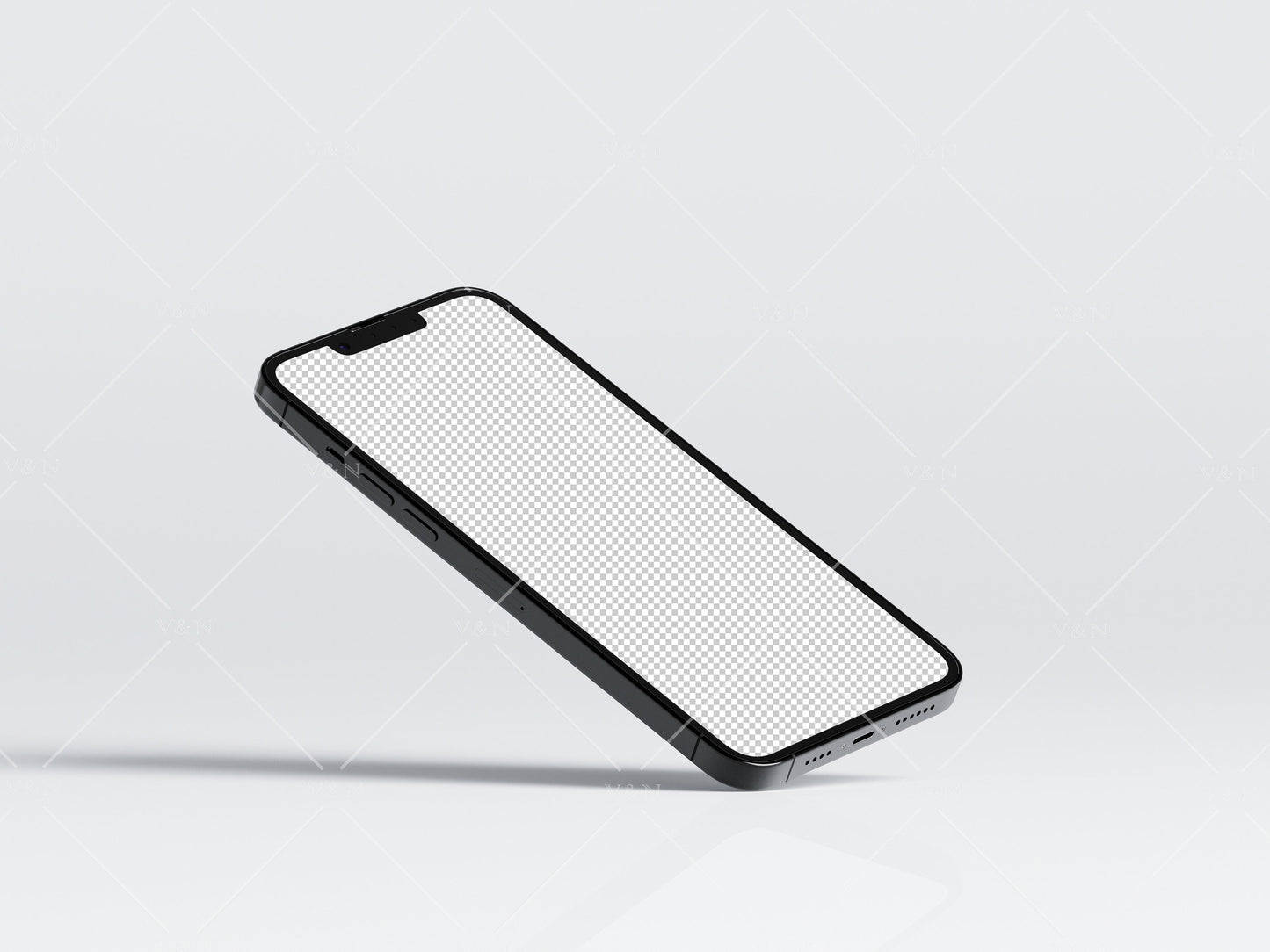 Phone Mockup, JPG PNG PSD, Minimalist Device Mockup, Phone Template