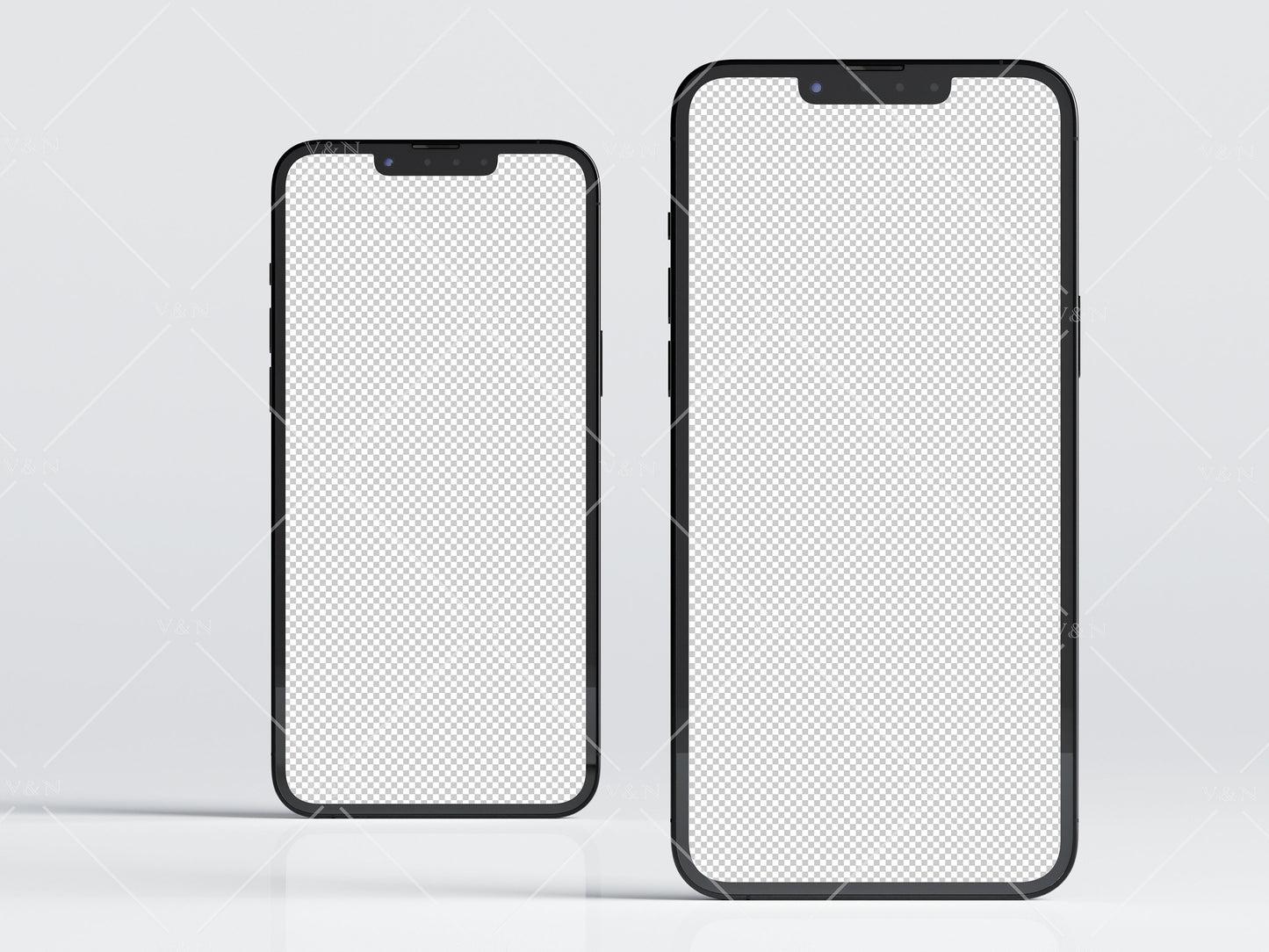 Phone Mockup, JPG PNG PSD, Minimalist Device Mockup, Phone Template