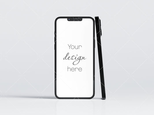 Phone Mockup, JPG PNG PSD, Minimalist Device Mockup, Phone Template