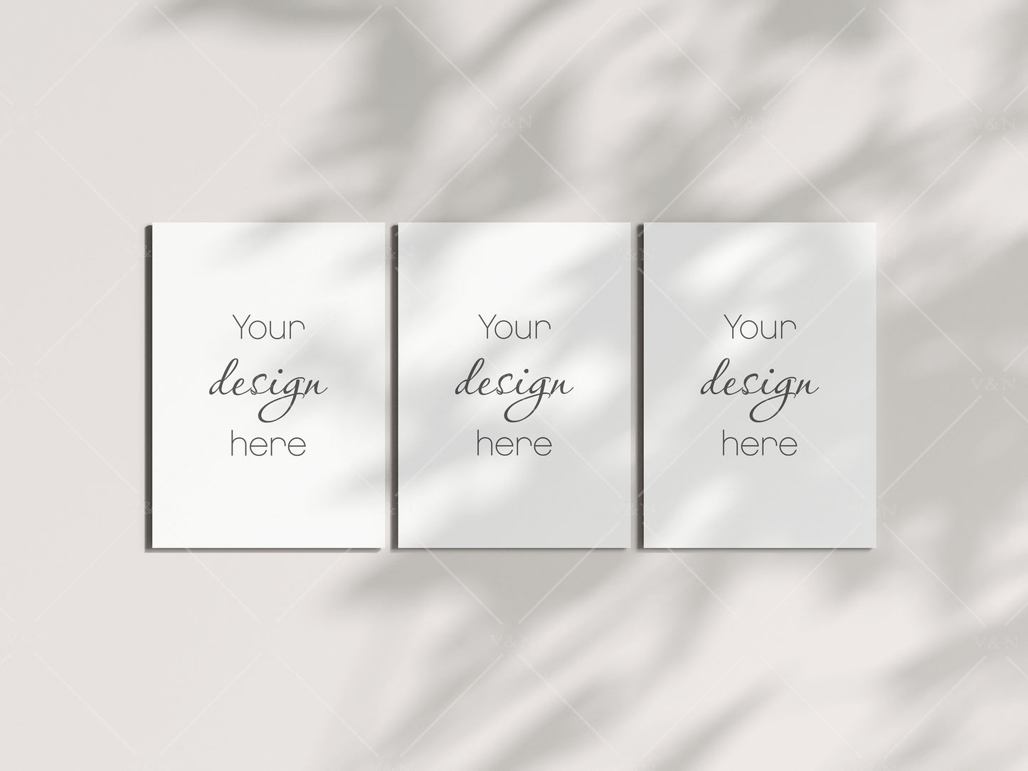 Minimalist Card Mockup 5x7, Boho Invitation Mockup, Greeting Card Mockup