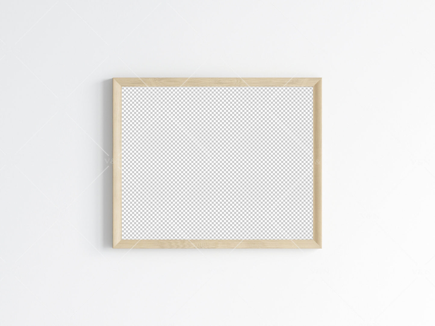 Horizontal Frame Mockup 5x4 ratio, Poster Mockup, Minimalist Mockup, JPG PNG PSD