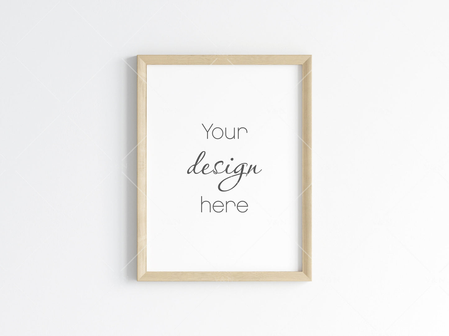 Frame Mockup 4x3 ratio, Poster Mockup, Minimalist Mockup, JPG PNG PSD