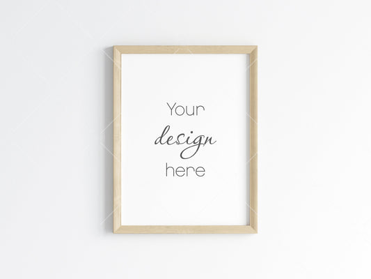 Frame Mockup 4x3 ratio, Poster Mockup, Minimalist Mockup, JPG PNG PSD