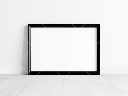 Horizontal Frame Mockup 3x2 ratio, Poster Mockup, Minimalist Mockup, JPG PNG PSD