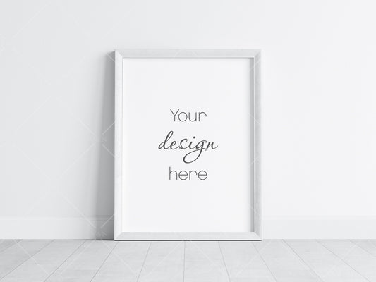 Frame Mockup 4x3 ratio, Poster Mockup, Minimalist Mockup, JPG PNG PSD