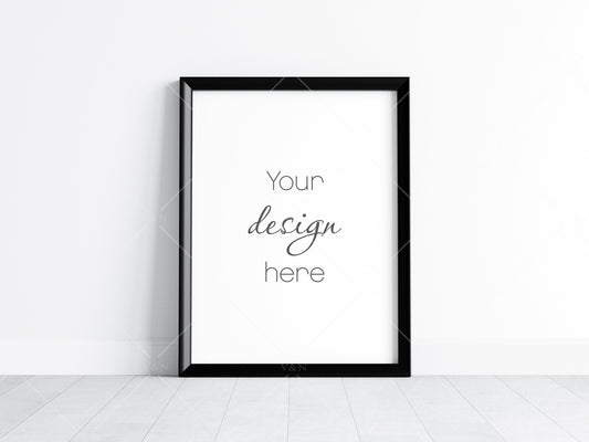 Frame Mockup 4x3 ratio, Poster Mockup, Minimalist Mockup, JPG PNG PSD