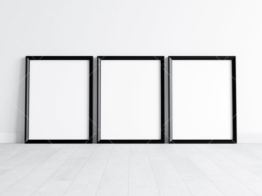 Frame Mockup 4x3 ratio, Poster Mockup, Minimalist Mockup, JPG PNG PSD