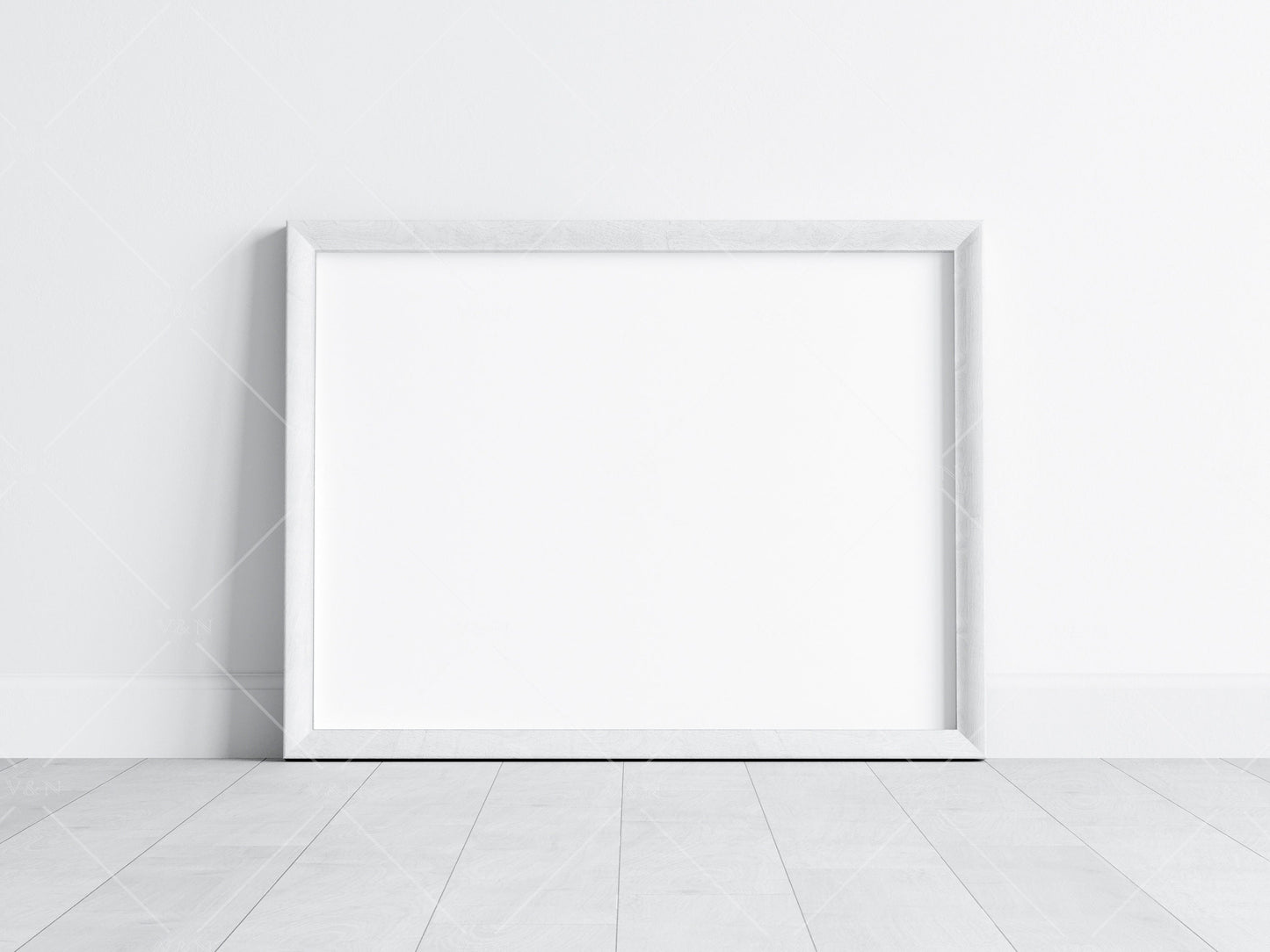 Horizontal Frame Mockup 4x3 ratio, Poster Mockup, Minimalist Mockup, JPG PNG PSD