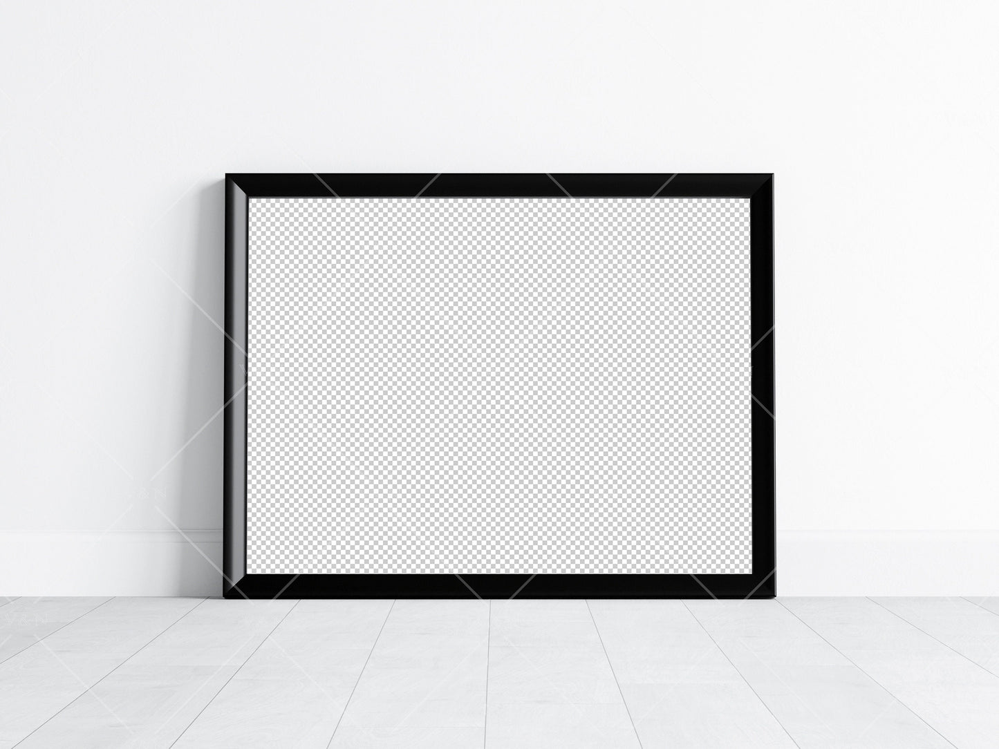 Horizontal Frame Mockup 4x3 ratio, Poster Mockup, Minimalist Mockup, JPG PNG PSD