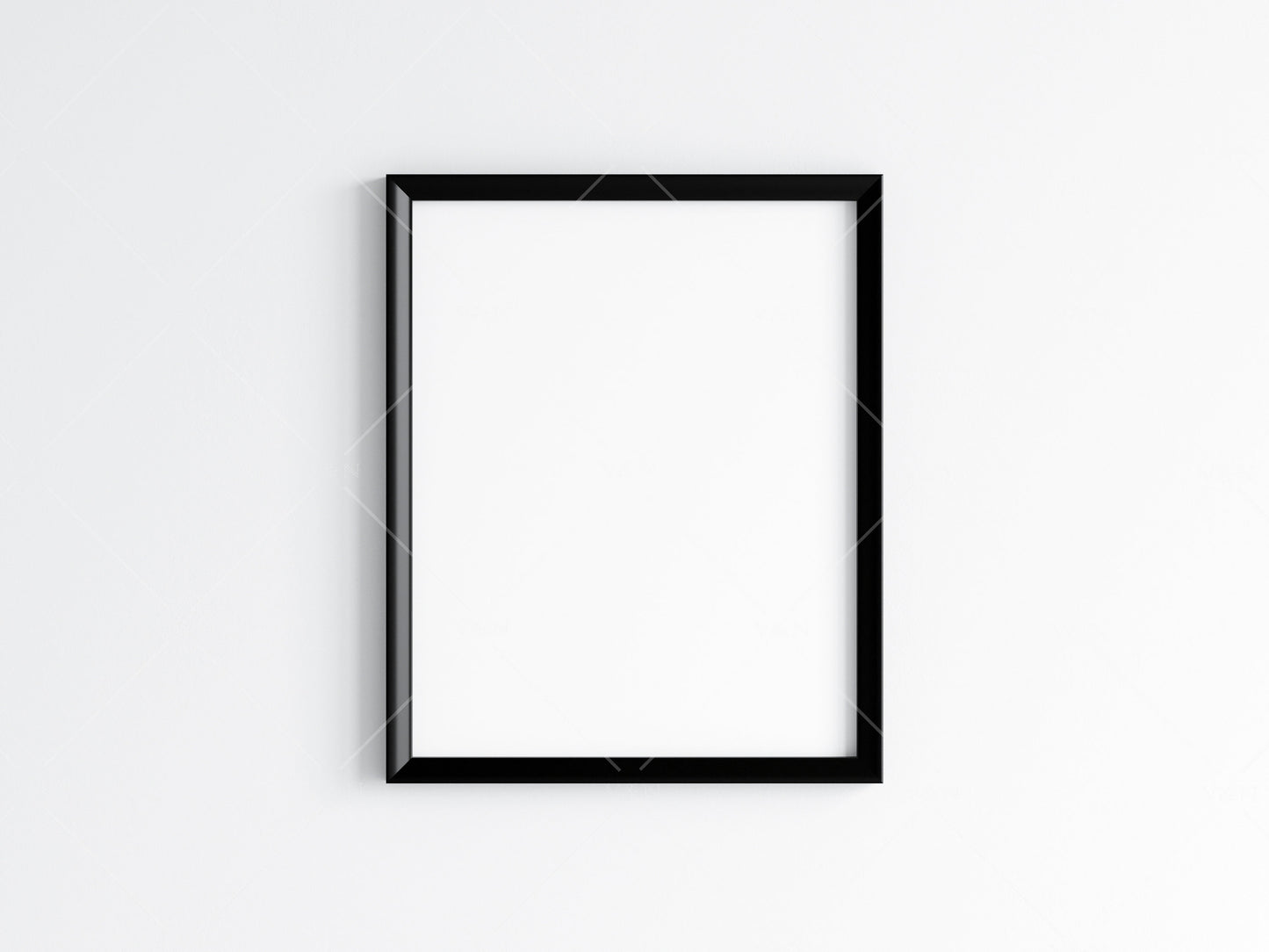 Minimalist Black Frame Mockup 5x4 ratio, Poster Mockup, Minimalist Mockup, JPG PNG PSD