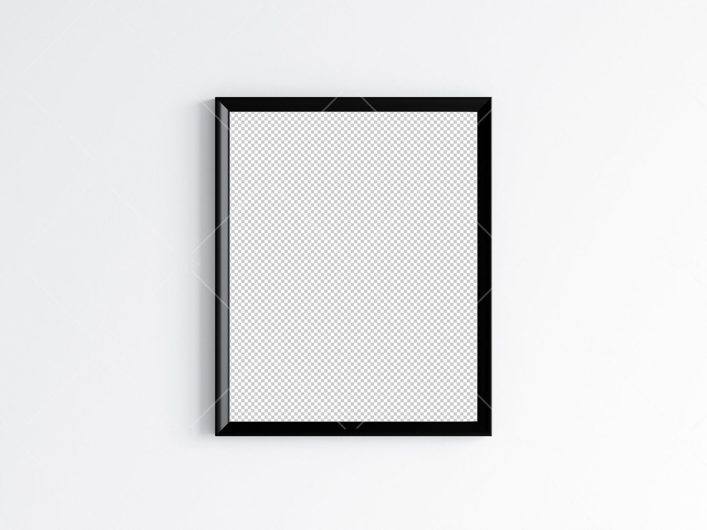 Minimalist Black Frame Mockup 5x4 ratio, Poster Mockup, Minimalist Mockup, JPG PNG PSD