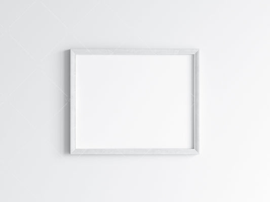 Horizontal Frame Mockup 5x4 ratio, Poster Mockup, Minimalist Mockup, JPG PNG PSD