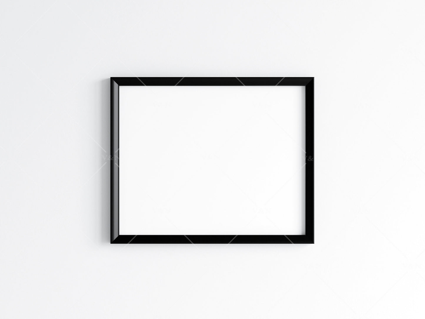 Horizontal Frame Mockup 5x4 ratio, Poster Mockup, Minimalist Mockup, JPG PNG PSD