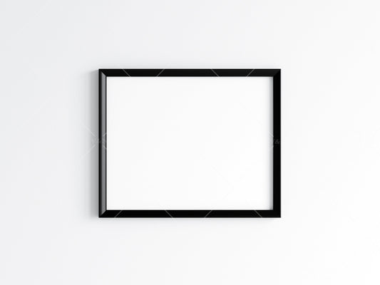 Horizontal Frame Mockup 5x4 ratio, Poster Mockup, Minimalist Mockup, JPG PNG PSD