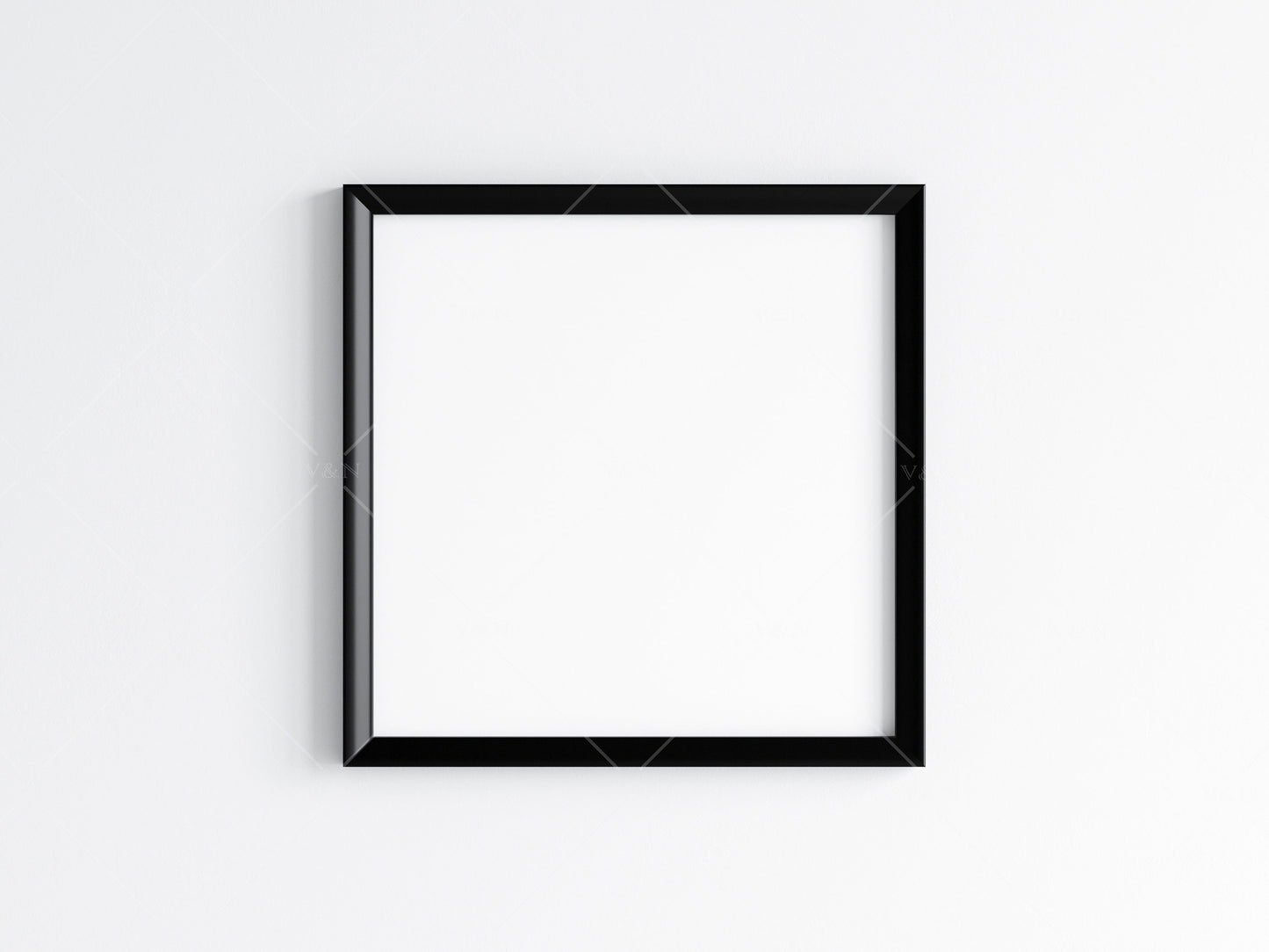 Black Square Frame Mockup, Poster Mockup, Minimalist Mockup, JPG PNG PSD