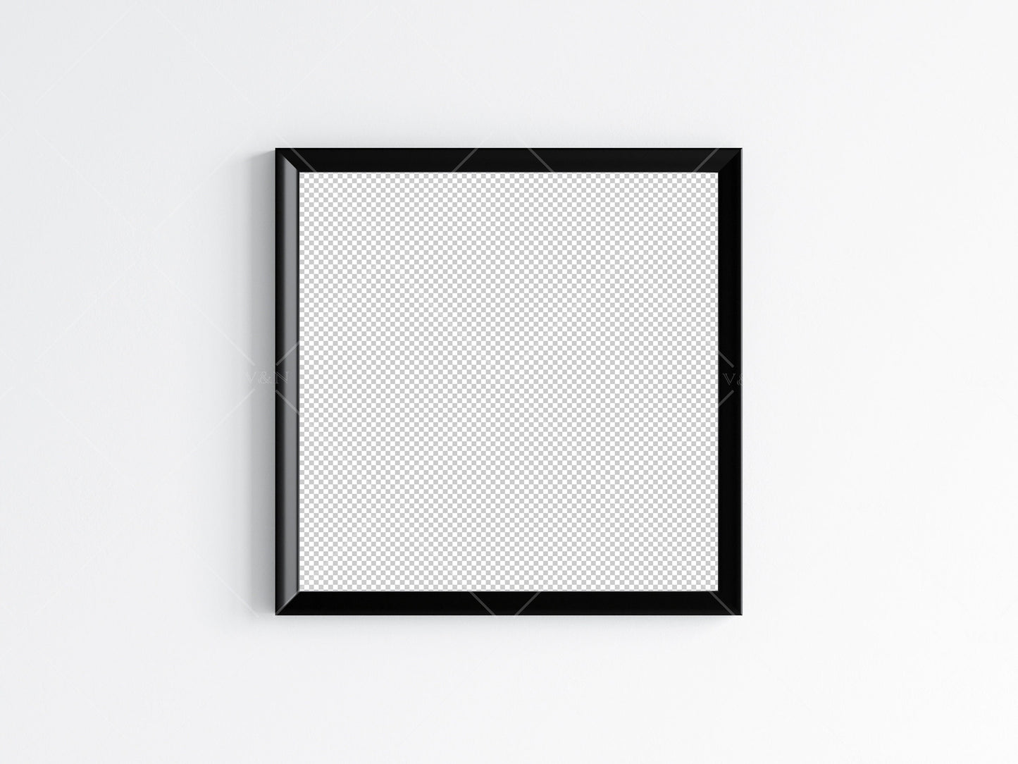 Black Square Frame Mockup, Poster Mockup, Minimalist Mockup, JPG PNG PSD