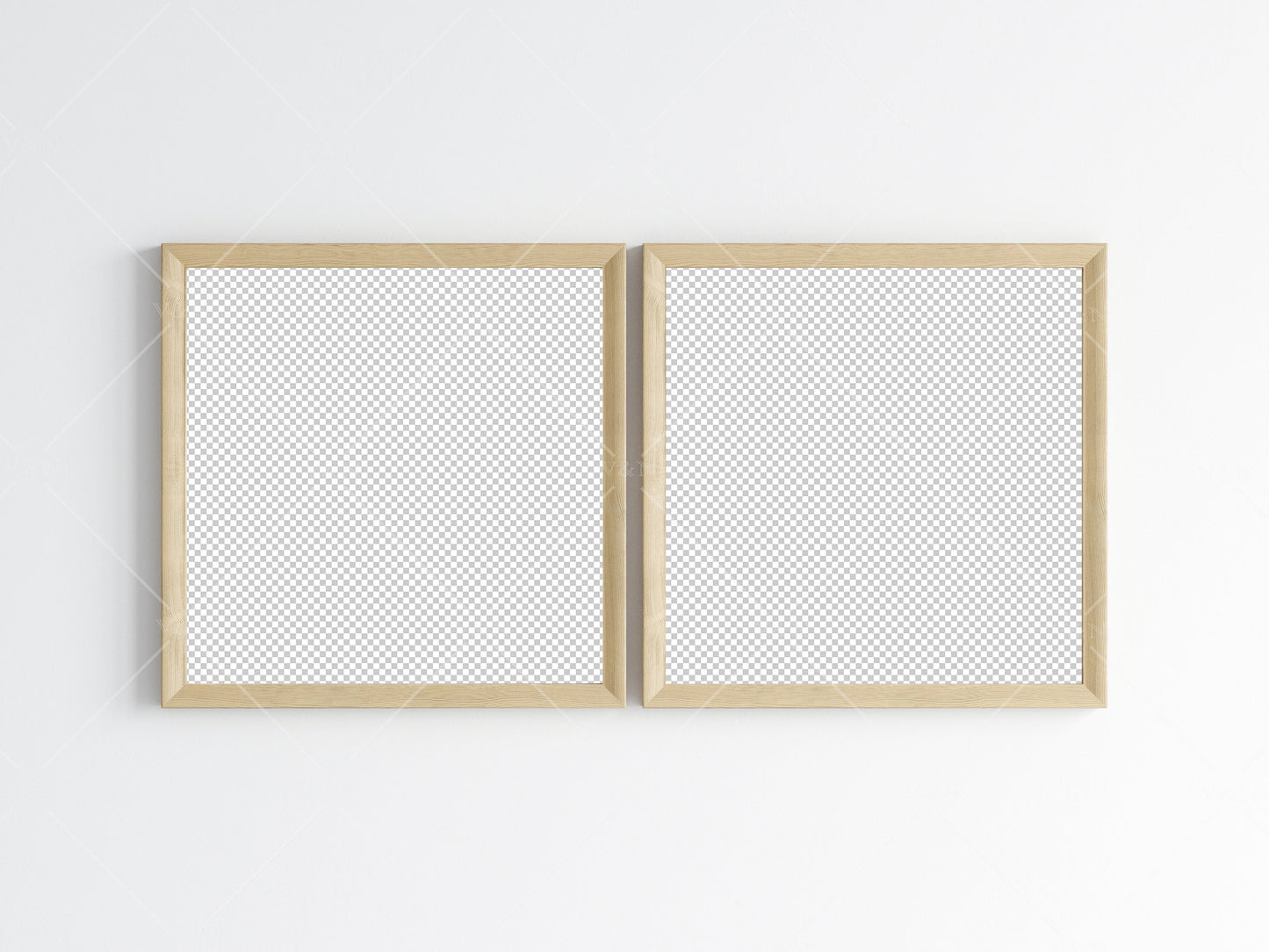 Wooden Square Frame Mockup, Poster Mockup, Minimalist Mockup, JPG PNG PSD