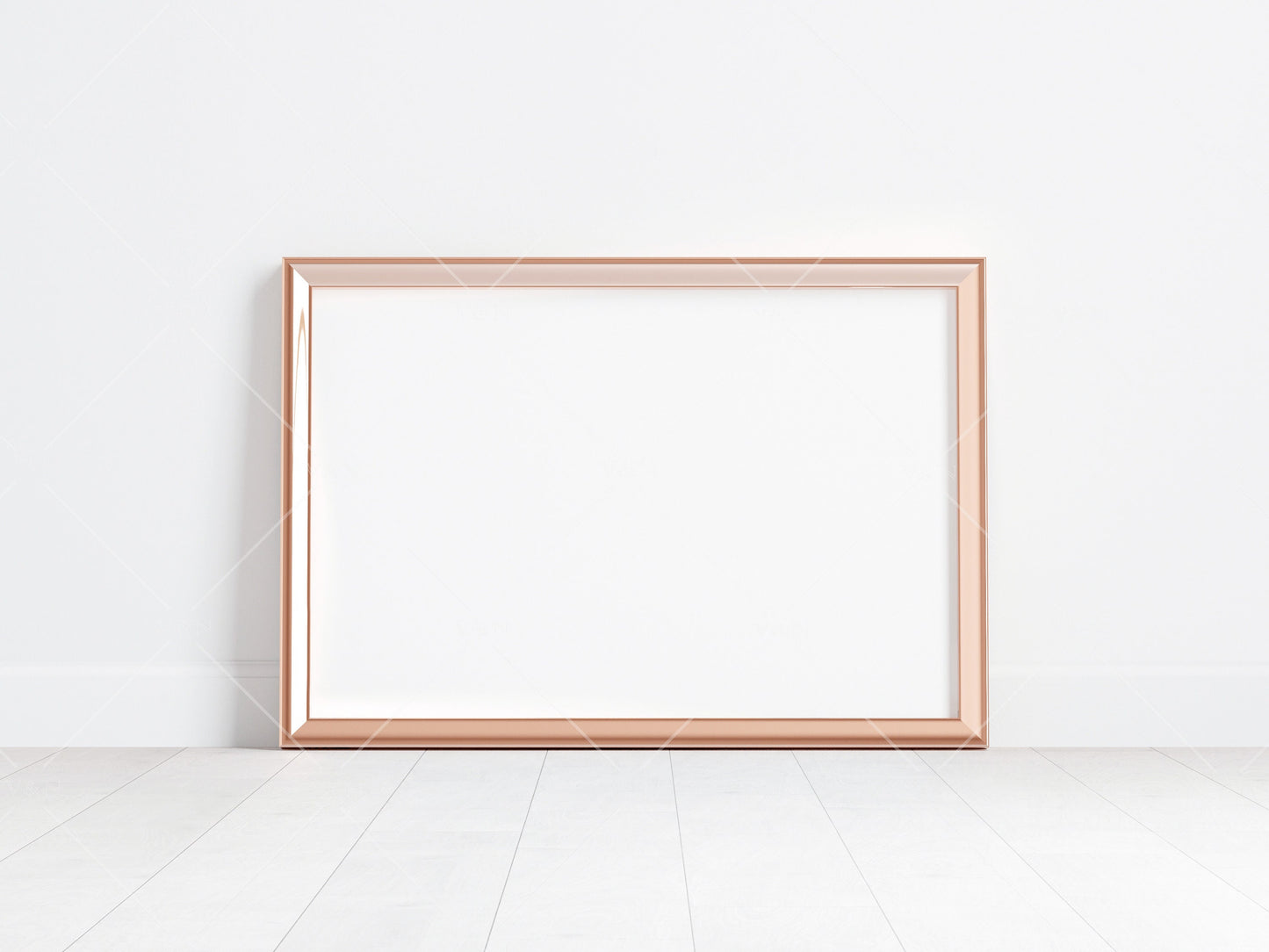 Gold Horizontal Frame Mockup 3x2 ratio, Poster Mockup, Minimalist Mockup, JPG PNG PSD