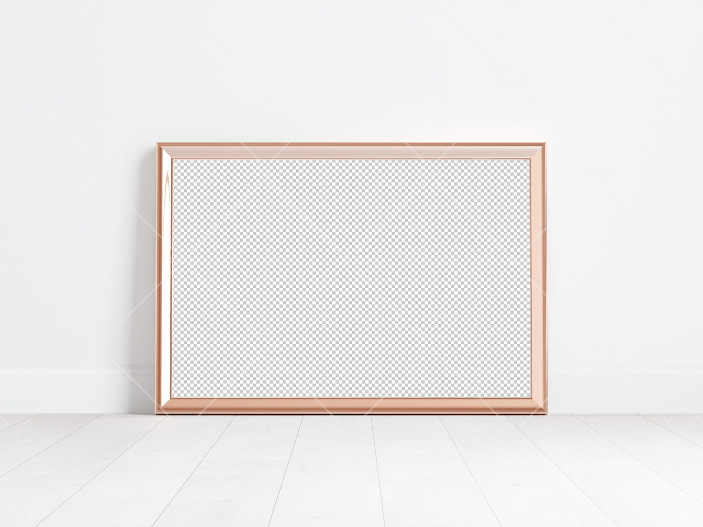 Gold Horizontal Frame Mockup 3x2 ratio, Poster Mockup, Minimalist Mockup, JPG PNG PSD