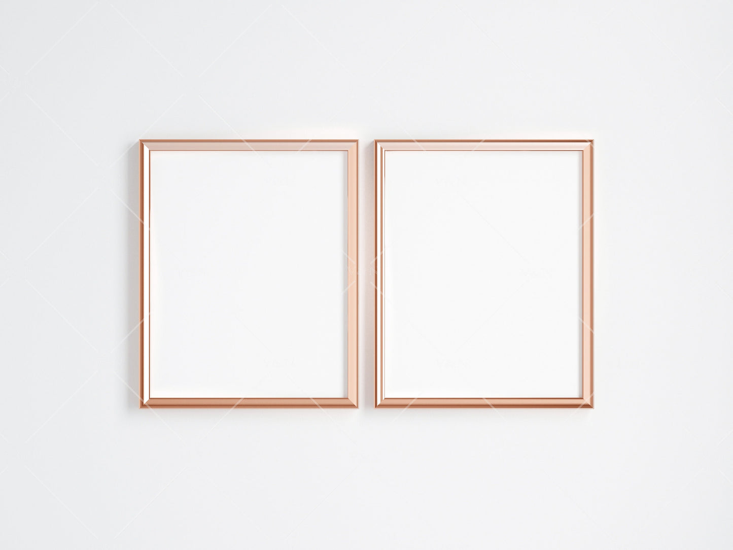 Gold Frame Mockup 5x4 ratio, Poster Mockup, Minimalist Mockup, JPG PNG PSD