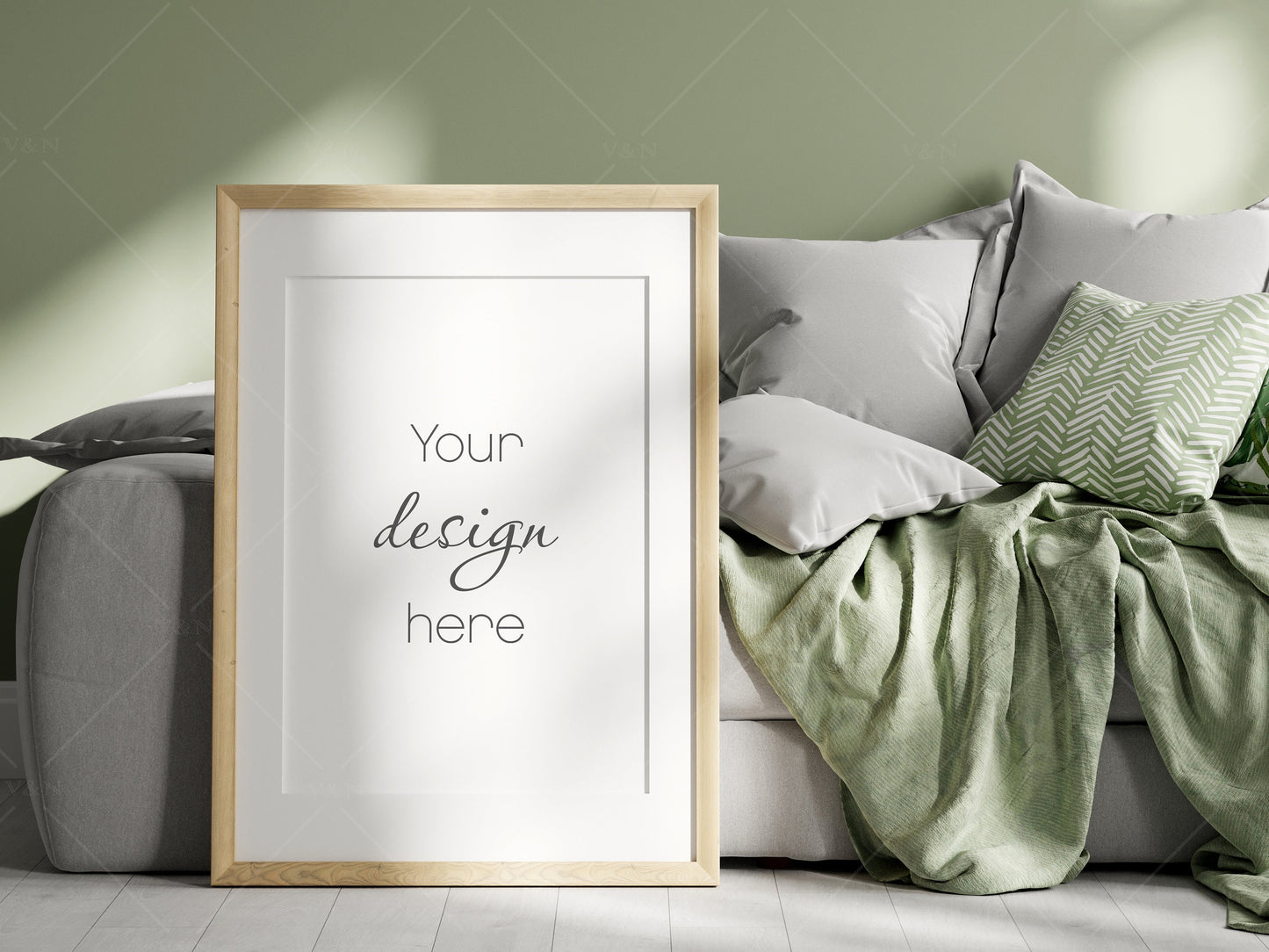 Poster Mockup, Living Room Frame Mockup A1, PSD JPG PNG