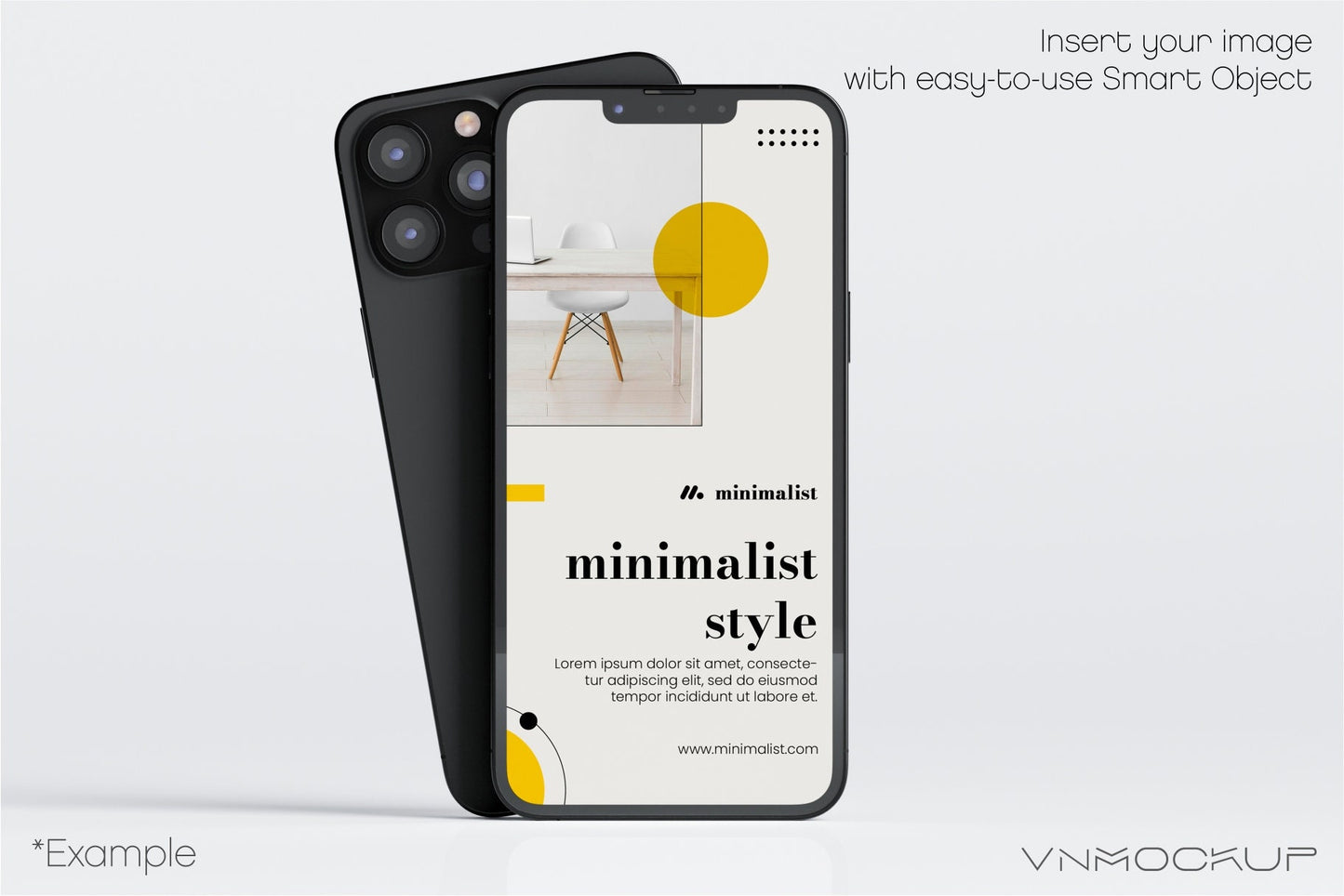 Phone Mockup Bundle, JPG PSD, Minimalist Device Mockup, Phone Template Bundle